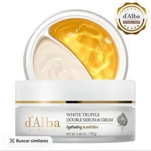 Alba White Truffle Double Serum & Cream - Gold and White